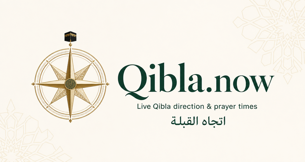 Qibla Finder — Free Online Qibla Direction & Prayer Times | Qibla.now